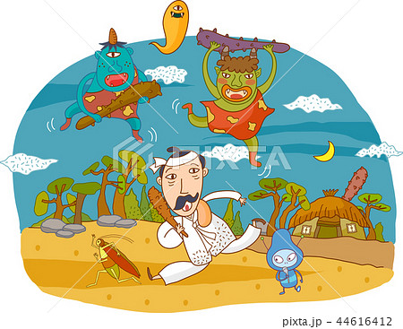 動物 ヌキ 切り抜きのイラスト素材