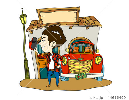 帽子 自動車 コンセプト 44616490