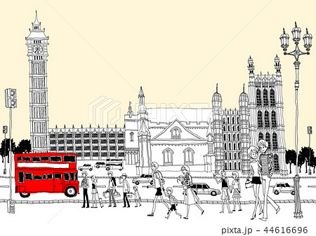 バス 二階建てバス ロンドン 44616696