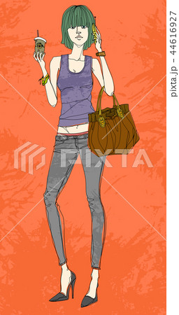 大人 成人 全身 44616927