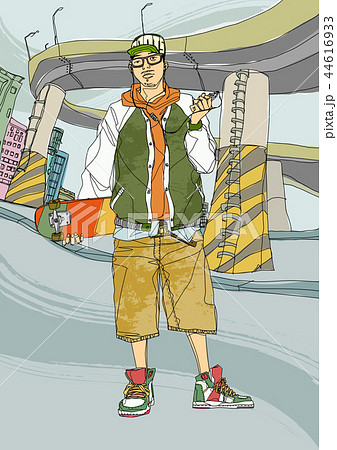 カジュアル ファッション 男 44616933