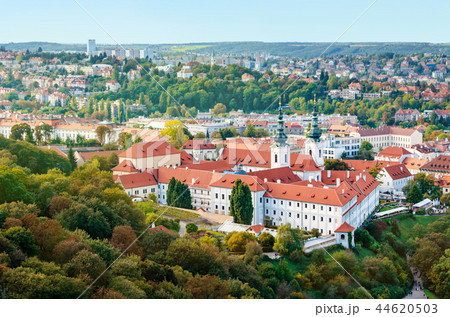 View of Strahov Monastery in Prague, Czech Republi View of Strahov Monastery in Prague, Czech Republi 44620503