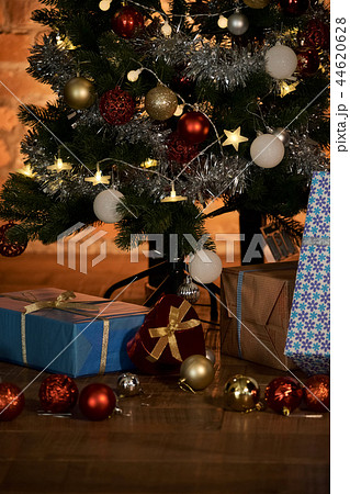 クリスマスツリーとプレゼント 44620628