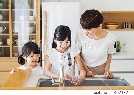 家族 親子 ファミリー 女性 子供 家族 親子 ファミリー 女性 子供 44621320