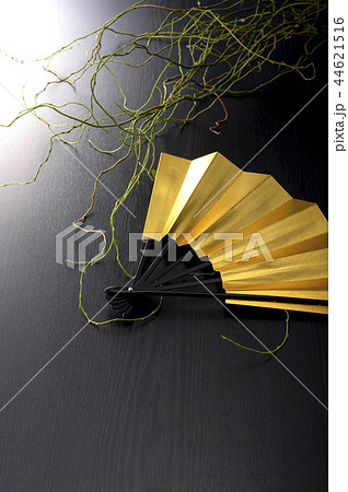 扇と枝物 扇と枝物 44621516