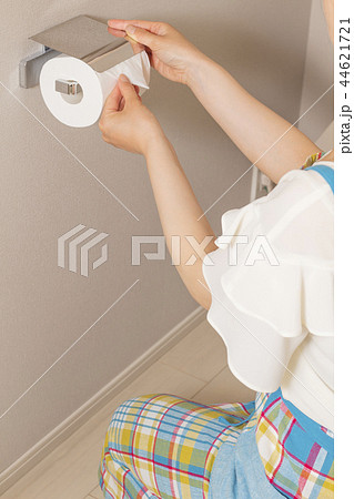 トイレットペーパー　三角折り 44621721