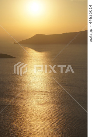 エーゲ海の夕日 44625014