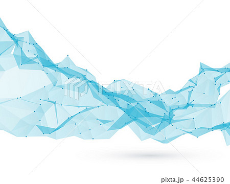 Low poly abstract background. Triangular vector illustration. 44625390