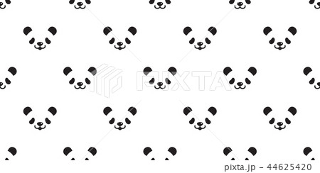 bear panda seamless pattern vector polar bear cute 44625420