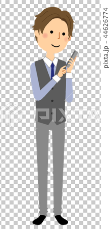 Young male smartphone 44626774