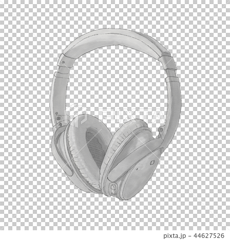 Illustration of headphones 44627526