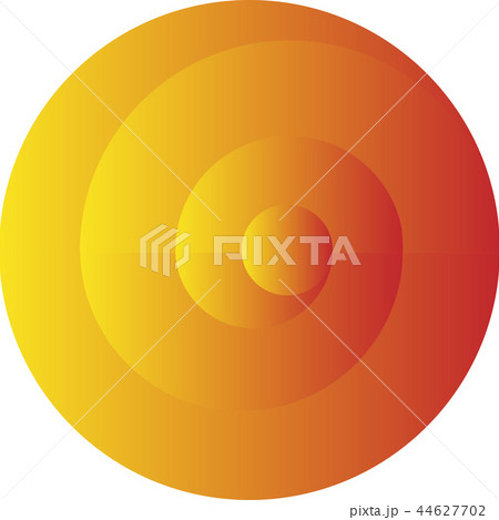 Bright yellow-orange spiral. Vector illustration Bright yellow-orange spiral. Vector illustration 44627702