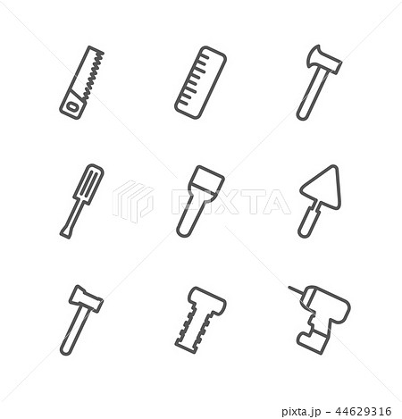Tool outline icon 44629316
