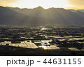 春の安曇野田園夕景 44631155