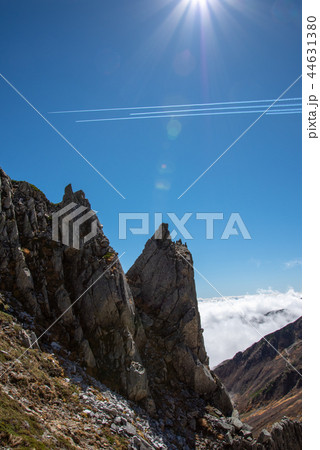 山とブルーインパルス 山とブルーインパルス 44631380