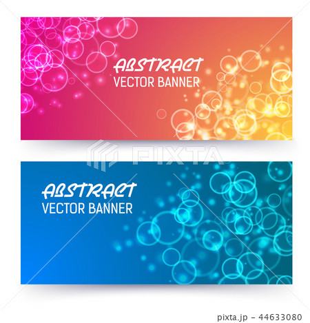 bokeh banner background vector illustration design bokeh banner background vector illustration design 44633080