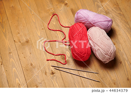 colorful wool threads for knitting 44634379