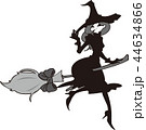 魔女（白黒） 44634866