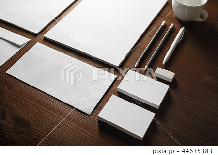 Blank corporate stationery 44635383