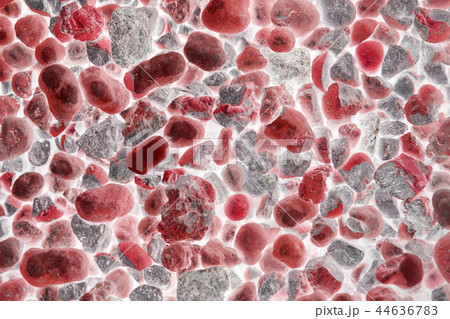 many blured bacteria close up under the microscope 44636783