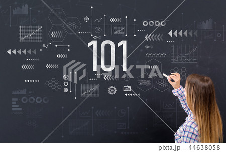 101 with young woman 101 with young woman 44638058