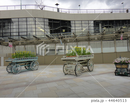 車輪のある花壇 44640513