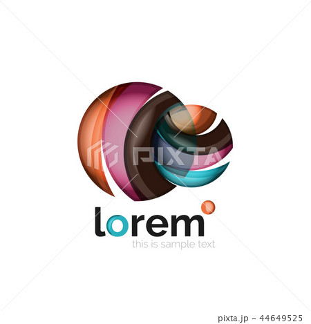 Geometric convergence vector business icon Geometric convergence vector business icon 44649525