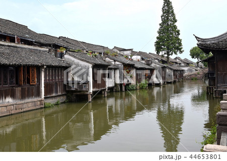 烏鎮東柵の運河 烏鎮東柵の運河 44653801