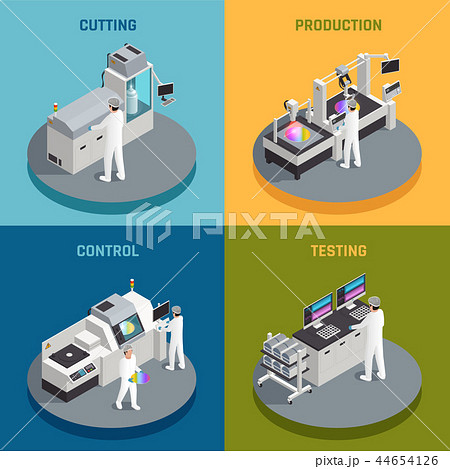 Semiconductor Production Design Concept 44654126