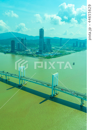 Beautiful architecture building cityscape in macau 44655629