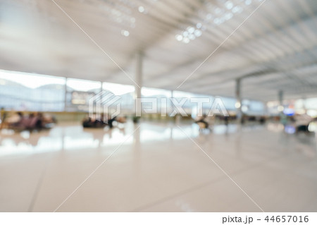 Abstract blur and defocused airport terminal interior Abstract blur and defocused airport terminal interior 44657016