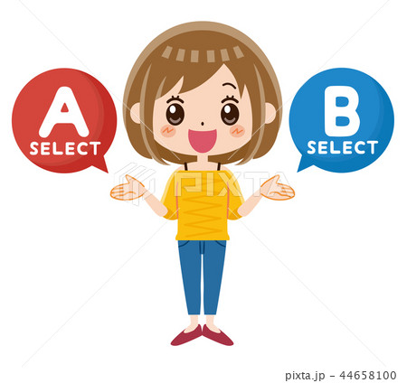 女性　選択 44658100