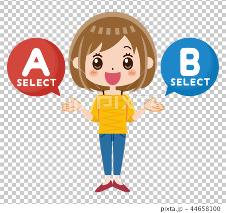 女性　選択 44658100