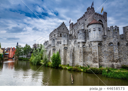 Castle Gravensteen in Ghent 44658573