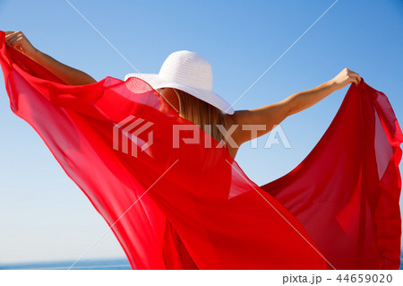 Woman in red Woman in red 44659020