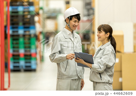 倉庫 物流 流通 ビジネスイメージ マネジメント 倉庫 物流 流通 ビジネスイメージ マネジメント 44662609
