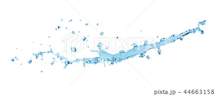 water splash isolated on white background 44663158
