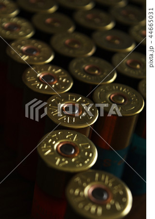 散弾　弾　銃弾　猟　スラッグ弾　SG　ショットガン　クレー　狩猟　有害鳥獣捕獲 44665031