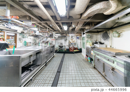 船のギャレー 44665996