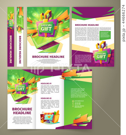 flyer for sales promotion, brochure 44666274