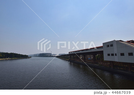 大井競馬場前駅×京浜運河 44667039