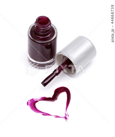 nail polish on the white background 44668739