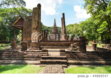 Wat Nang Phaya in Sukhothai province, Thailand. 44669547