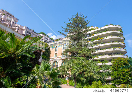 Old hotel and sanatorium in Monte Carlo 44669775