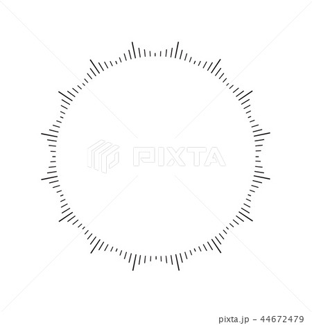 Vintage sunburst design element 44672479