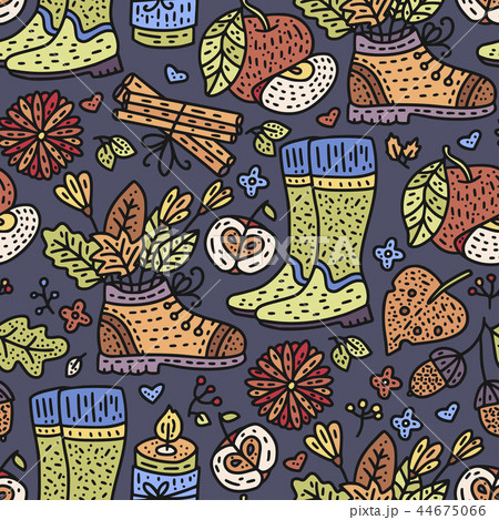 Cozy fall vector illustration. Cozy fall vector illustration. 44675066