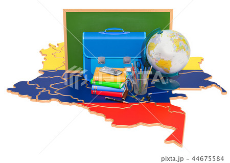 Back to school or education in Colombia concept Back to school or education in Colombia concept 44675584