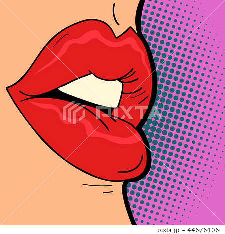 Women Lips Beautyのイラスト素材