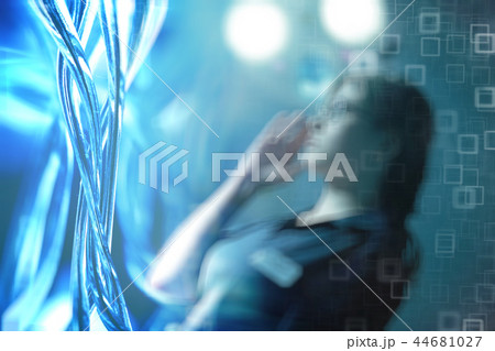blurred background science medicine / medicine research concept science health, modern clinic scientific background studying DNA blurred background science medicine / medicine research concept science health, modern clinic scientific background studying DNA 44681027