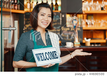 Hospitable bar owner Hospitable bar owner 44690500